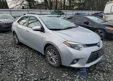 2015 Toyota Corolla L z USA, uszkodzony, nr VIN 2T1BURHE9FC347469